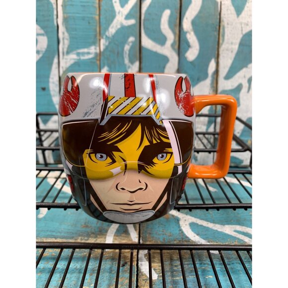 Disney Kitchen New Star Wars Luke Skywalker Coffee Mug Cup Xwing